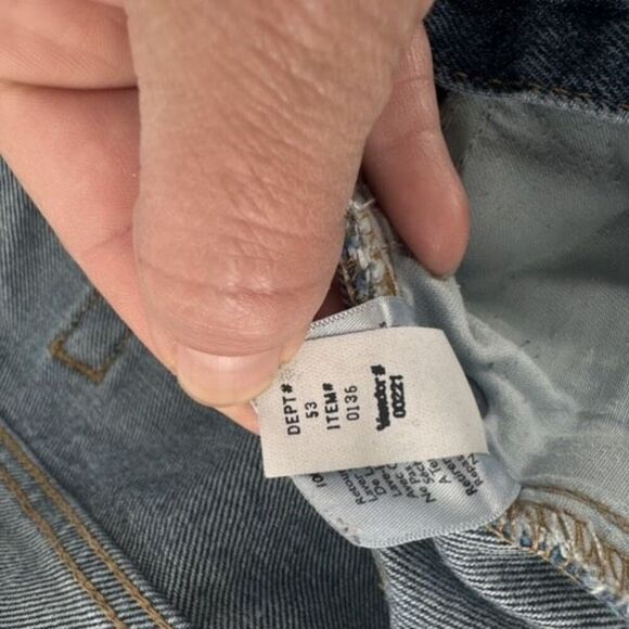 Eddie Bauer 2014 Men's Denim Medium Wash Denim‎ Blue Jeans Size 34 x 34 Relaxed - Picture 14 of 14